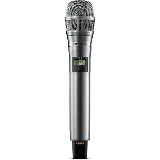 Shure ADX2/8SN Micrófono inalámbrico digital con cápsula supercardioide 9 horas batería recargable