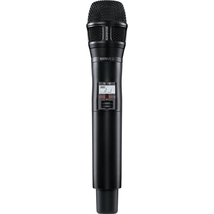 Shure QLXD2/N8S Micrófono Inalámbrico Digital Handheld 1680 Frecuencias 9 Horas Batería