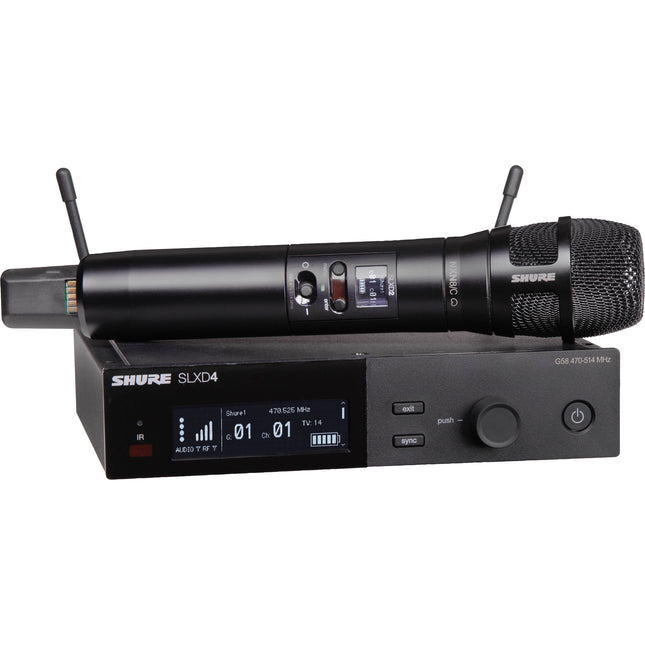 Shure SLXD24/N8C Sistema Inalámbrico Digital Micrófono de Mano Cardioide 330' Alcance
