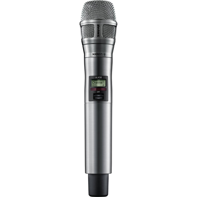 Shure ULXD2/N8SN Micrófono Inalámbrico Digital con Cápsula Supercardioide Nexadyne 8/S 12 Horas Autonomía H50 534-598 MHz