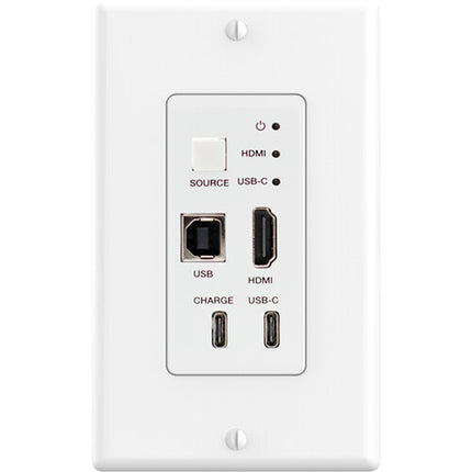 VigilLink 2x1 HDMI HDBaseT Receptor y Conmutador Extensor 4K 131 pies PoE