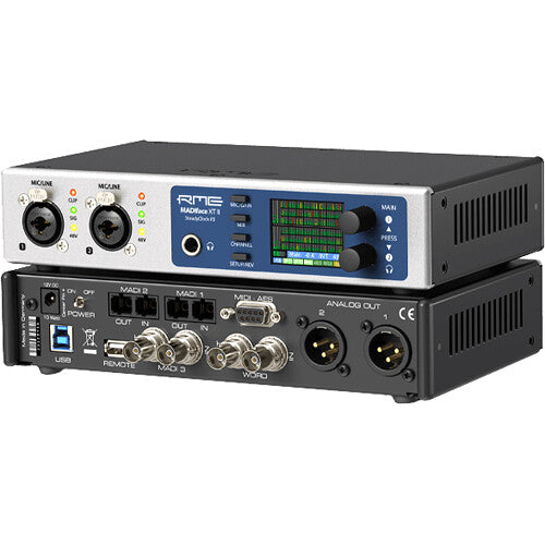 RME MADIface XT II Interfaz de audio USB 3.0 394 canales Triple MADI escritorio