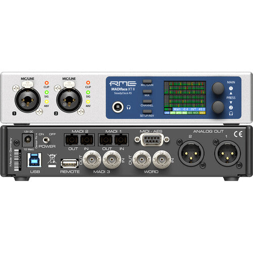 RME MADIface XT II Interfaz de audio USB 3.0 394 canales Triple MADI escritorio