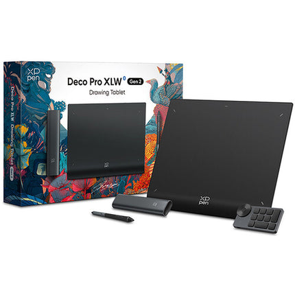 XPPen Deco Pro XLW Gen 2 Tableta Digitalizadora Pen Wireless 15x9 Pulgadas Bluetooth 5.0 Batería 3030mAH