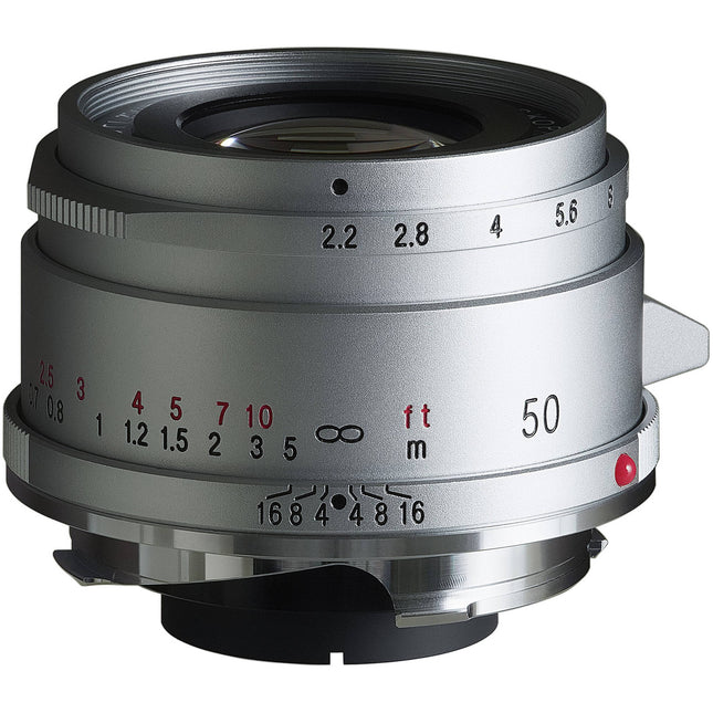 Voigtlander 50mm f2.2 Color-Skopar VM Lente para Leica M Compacta 39mm