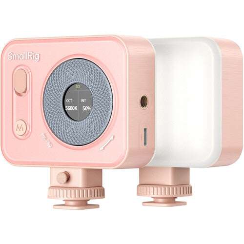 SmallRig Vibe P96 Pro Luz LED Vídeo Rosa Pantalla LCD 1500mAh USB-C