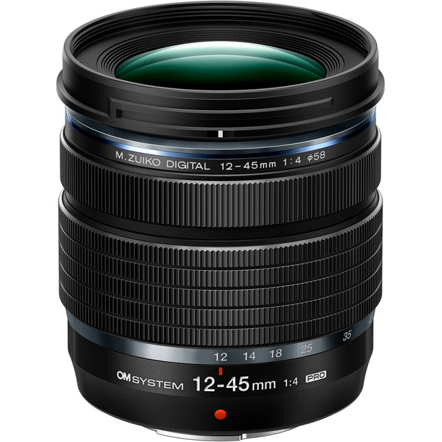 OM SYSTEM M.Zuiko Digital ED 12-45mm f/4 PRO Lente angular zoom compacta resistente al clima