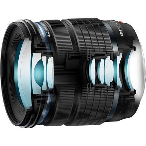 OM SYSTEM M.Zuiko Digital ED 12-45mm f/4 PRO Lente angular zoom compacta resistente al clima