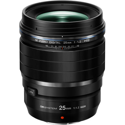 OM SYSTEM M.Zuiko Digital ED 25mm f1.2 PRO Lente angular rápido resistente al clima