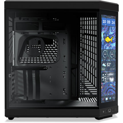 HYTE Y70 Touch Caja Mid-Tower con Pantalla Táctil 14.5" y Soporte ATX E-ATX M-ATX M-ITX