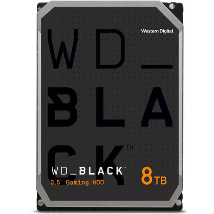 WD 8TB WD_BLACK 3.5" Disco Duro Interno 7200 rpm SATA III 256MB Cache