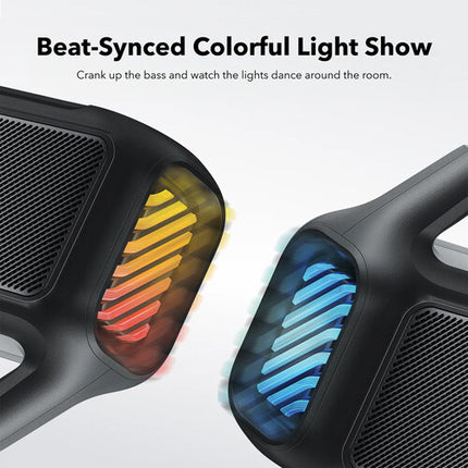 Soundcore by Anker Boom 2 Altavoz Bluetooth portátil 80W 24h batería negro