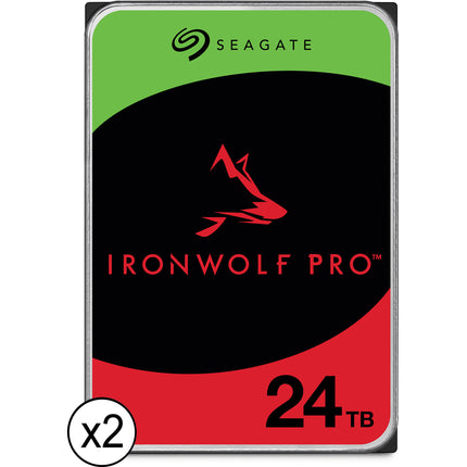 Seagate IronWolf Pro Disco Duro Interno NAS 24TB 7200 rpm SATA III 3,5"