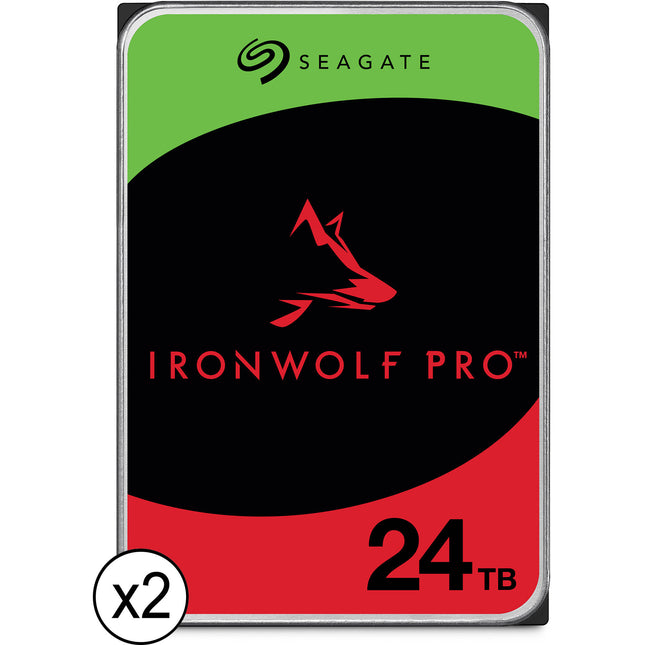 Seagate IronWolf Pro Disco Duro Interno NAS 24TB 7200 rpm SATA III 3,5"