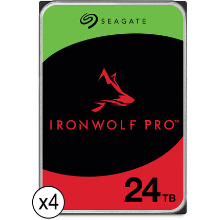 Seagate 24TB IronWolf Pro Discos Duros Internos NAS 7200 rpm SATA III 512MB Cache