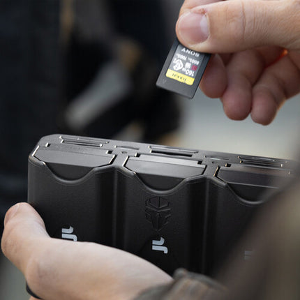 Jupio Tri-Charge para FUJIFILM NP-W235 Cargador 3 Baterías y Power Bank USB-C