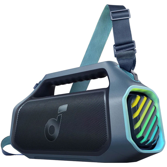 Soundcore by Anker Boom 2 Plus Altavoz Bluetooth Exterior 140W 20H batería azul Explorer