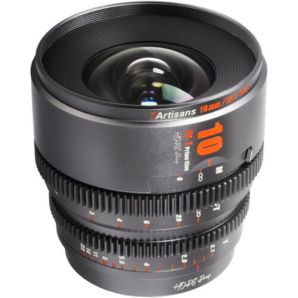 7Artisans Hope 10mm T2.1 S35 Lente Cine Micro Cuatro Tercios Titanio