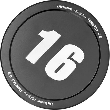 7Artisans 16mm T2.1 Hope S35 Objetivo Cine para Canon RF 73° Ángulo de Visión 260° Rotación de Enfoque