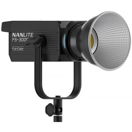 Nanlite FS-300C RGB Monoluz LED Kit 2 Luces 2700-7500K 48850 Lux Bolso Roller
