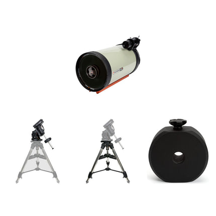 Celestron CGX-L Montura Ecuatorial Telescopio HD 9.25 Pulgadas 9x50 Buscador