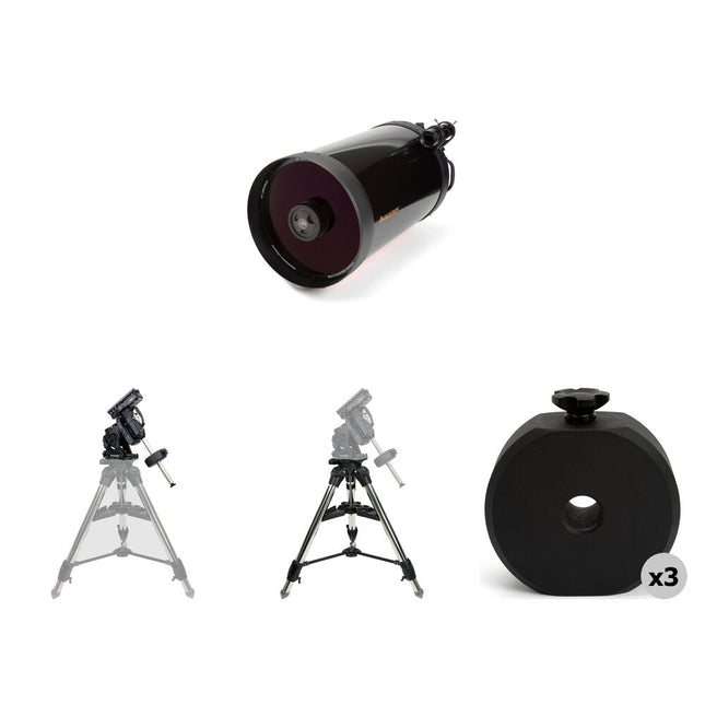 Celestron CGX-L Equatorial 1400 Telescopio Schmidt-Cassegrain 3910mm 14 pulgadas f/11