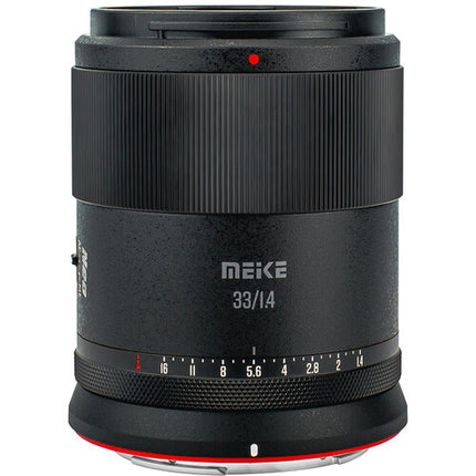 Meike 33mm f1.4 objetivo AF para Nikon Z APS-C rápido luz f16