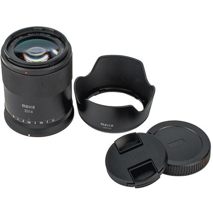 Meike 33mm f1.4 objetivo AF para Nikon Z APS-C rápido luz f16