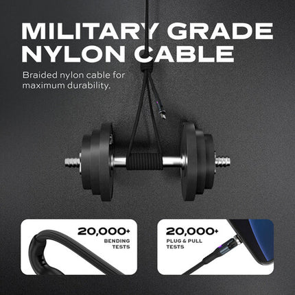 Statik 360 Pro Cable de Carga Magnético Universal 100W 2m con Organizer