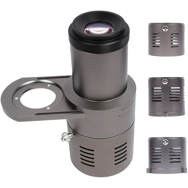 DigitalFoto Solution Limited Mini Snoot Proyector con 3 Monturas 2.5" y 35°