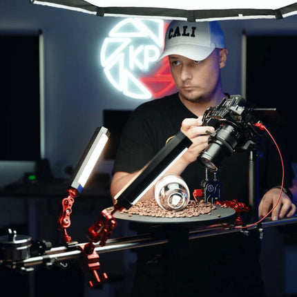 DigitalFoto Solution Limited Plataforma Giratoria 360° con Dolly y Soporta 44 lb