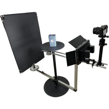 DigitalFoto Solution Limited 3 Ejes Plataforma Rotatoria 360° con Dolly Slider y Soporte hasta 20 kg