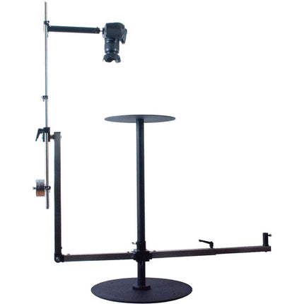DigitalFoto Solution Limited 3 Ejes Plataforma Rotatoria 360° con Dolly Slider y Soporte hasta 20 kg