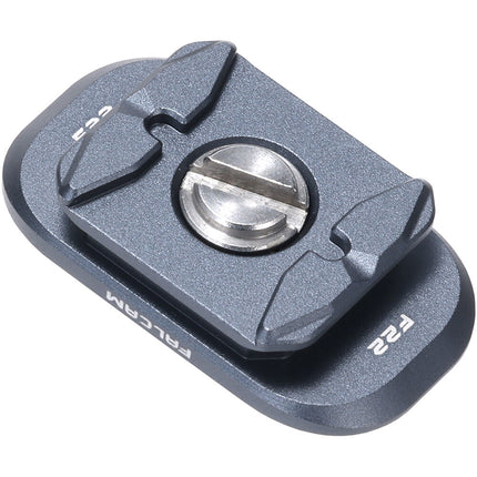 Falcam F22 Placa de Liberación Rápida para Insta360 X4 Aluminio con Tornillo 1/4"-20