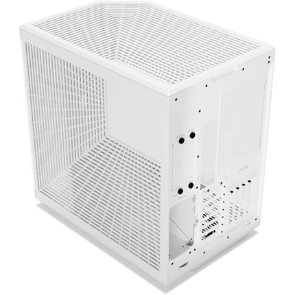 HYTE Y70 Touch Infinite Torre Media Snow White con Pantalla Táctil 14.5 Pulgadas y Soporte para GPUs de 16.6 Pulgadas