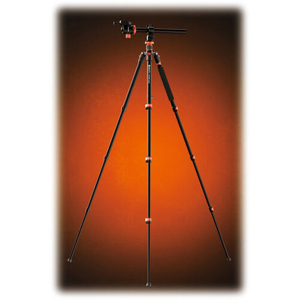 Geekoto AT24 ANG Trípode de Aluminio con Cabezal Esférico 76.8" y 17.6 lb capacidad