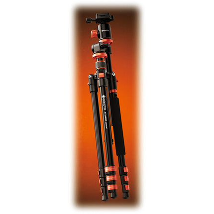 Geekoto AT24 ANG Trípode de Aluminio con Cabezal Esférico 76.8" y 17.6 lb capacidad