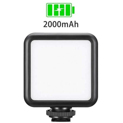 Ulanzi VL-49 Luz LED Mini Recargable 2000mAh con Trípode Kit