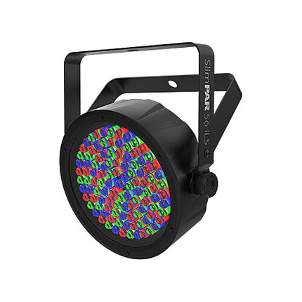 CHAUVET DJ SlimPAR 56 RGB ILS Luz LED para lavado 108 LEDs 14° Haz Kit completo