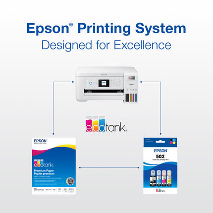 Epson T502 Botella de Tinta Amarilla EcoTank 70mL para Impresoras EcoTank