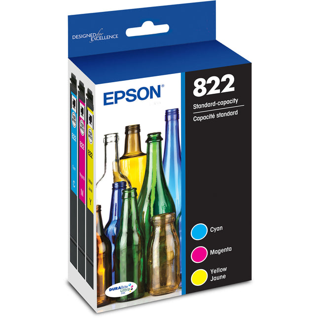 Epson T822 Pack de Cartuchos de Tinta Color Standard para WorkForce Pro