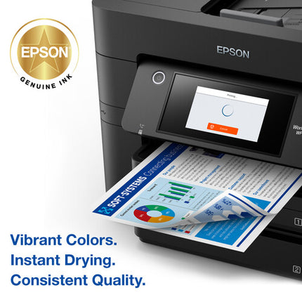Epson T822 Pack Combo Cartuchos Negro y Color para Impresora WF-3820 WF-4820 WF-4830