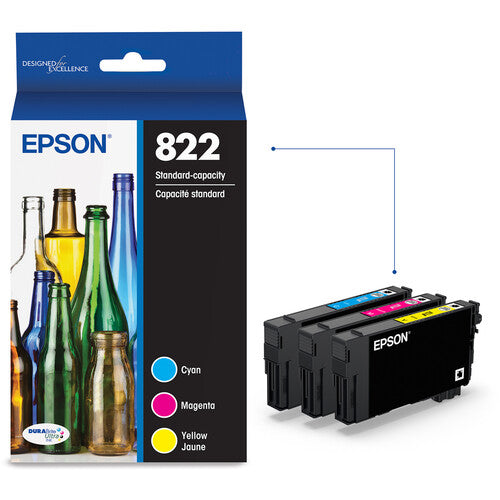 Epson T822 Pack de Cartuchos de Tinta Color Standard para WorkForce Pro