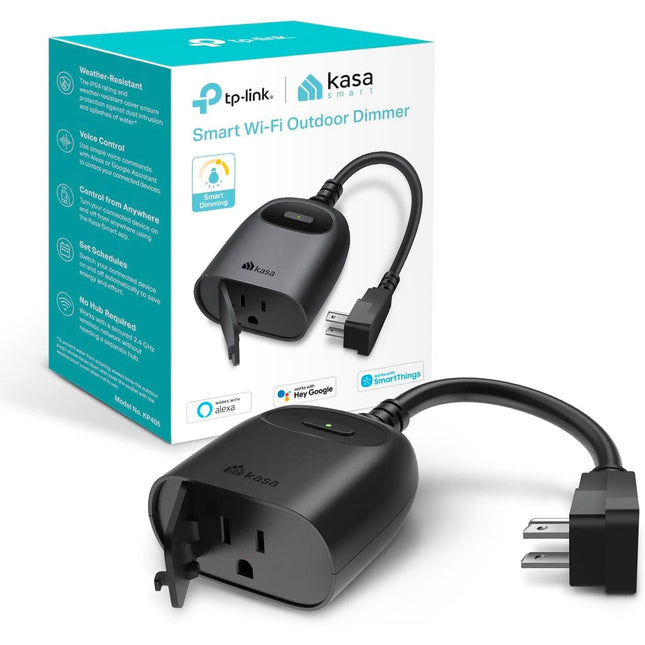 TP-Link KP405 Kasa Interruptor Wi-Fi Exterior Regulable Alcance 300m