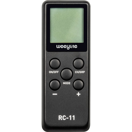 Control Remoto Weeylite RC-11 para Luces Conectividad Bluetooth 2.4 GHz Diseño Compacto