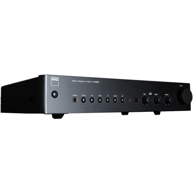 NAD Electronics C 316BEE Amplificador Estéreo Integrado 40W 2 Canales Control Remoto