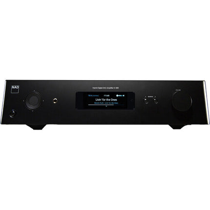 NAD Electronics C 389 Amplificador Estéreo con DAC 130W RMS 32Bit 384kHz