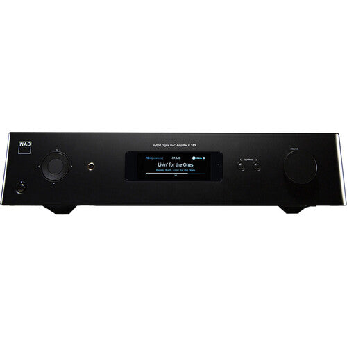 NAD Electronics C 389 Amplificador Estéreo con DAC 130W RMS 32Bit 384kHz
