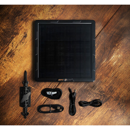 Spypoint SPLB-10 Panel Solar con Batería Litio 7500mAh 5W y Soporte Giratorio