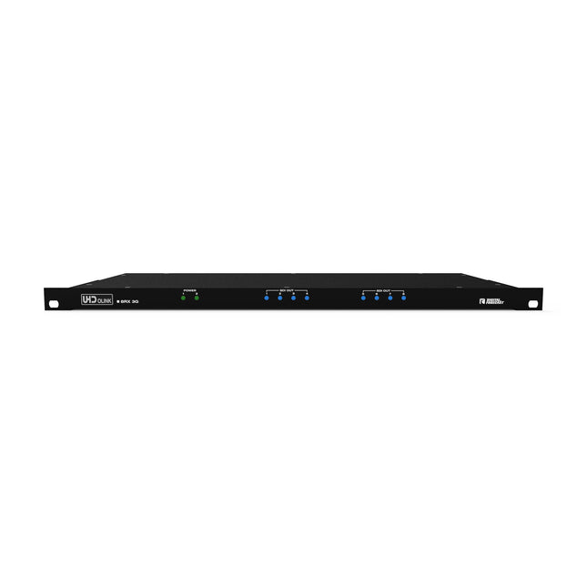 DIGITAL FORECAST UHD OLINK 8RX receptor de fibra óptica 8 canales 1080p30 0.5 RU